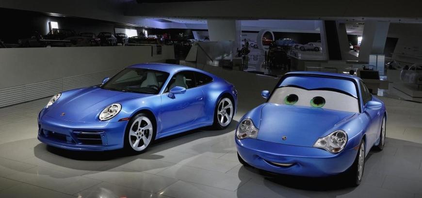 Porsche 911 ist dem Zeichentrickfilm „Cars“