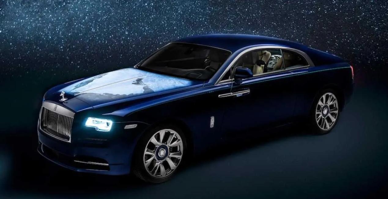 Rolls-Royce ein "Weltraum"-Coupé mit Airbrush